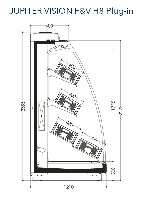 °CF JUPITER VISION F&amp;V ROLLER